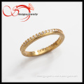 channel setting half stone Eternity Ring